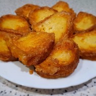 Сладкие гренки к чаю