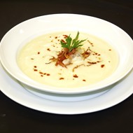 Сливочный суп из морского черта