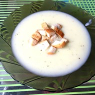 Сливочный суп с картофелем и кабачком