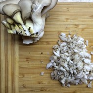 Сливочный соус с вешенками