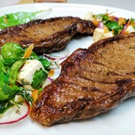 Сливочный стейк стриплойн