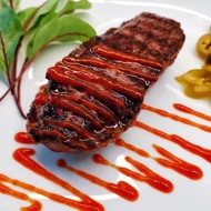 Сливочный стейк стриплойн