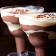 Слоеное шоколадное парфе