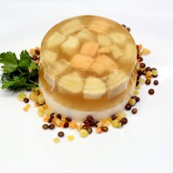 Слоеное заливное из рыбы