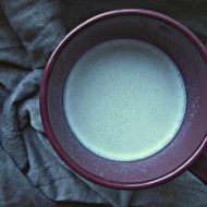 Смузи с бананом и овсянкой