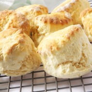 Соленое творожное печенье