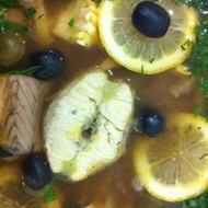 Солянка рыбная сборная с каперсами