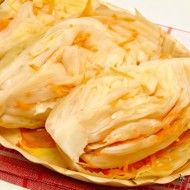 Солёная капуста с чесноком
