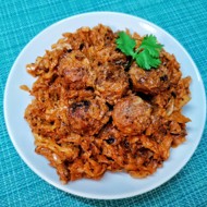 Солянка с тефтельками