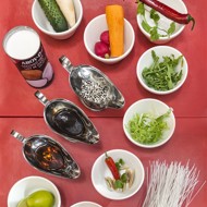 Сом в паназиатском стиле