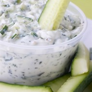 Соус дзадзики с винным уксусом