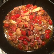 Спагетти боскайола с трюфельной сальсой