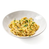 Спагетти карбонара с анчоусами