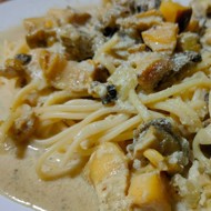 Спагетти с рапанами