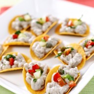 Спред из тунца с каперсами и тимьяном