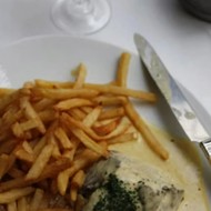 Стейк с горчичным соусом