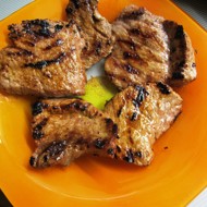 Стейк из свинной шеи