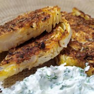 Стейки из молодой капусты