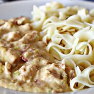 Строганов из курицы