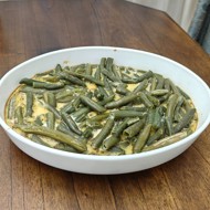 Стручковая фасоль в духовке