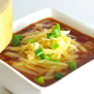 Суп чили с фасолью