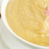 Суп из бобов с панчеттой