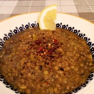 Суп из чечевицы с мятой