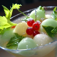 Суп из дыни с мускатом