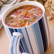 Суп из фасоли с лапшой