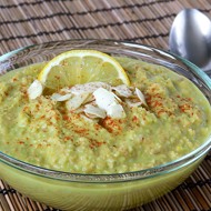 Суп-пюре из авокадо и морковки