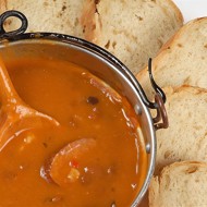 Суп-пюре из фасоли