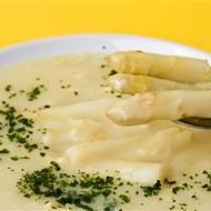 Суп-пюре из спаржи