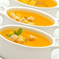 Суп-пюре картофельно-морковный на рисовом отваре