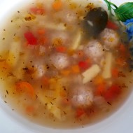 Суп с фрикадельками по-питерски