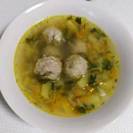 Суп с фрикадельками