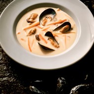 Суп с мидиями