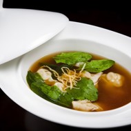 Суп Вонтон с креветками