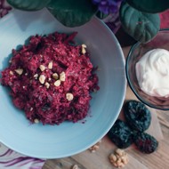Свекла с черносливом и йогуртом