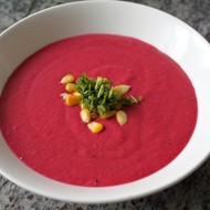 Свекольный суп на кокосовом молоке