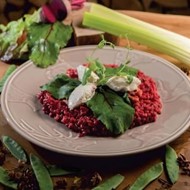 Свекольно-гранатовое перлотто