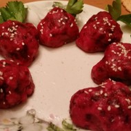 Свекольно-селедочная клубника (Эстонская закуска)