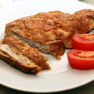 Свиная корейка в соевом кляре