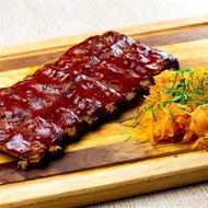 Свиные ребра под соусом Jack Daniel's