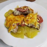 Свинина по-французски