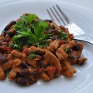 Свинина с фасолью