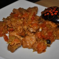 Свинина с орехами «Бами»