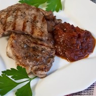 Свинина с соусом наршараб