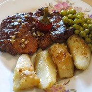 Свинина в медовой глазури