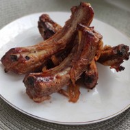 Свиные ребрышки с имбирем