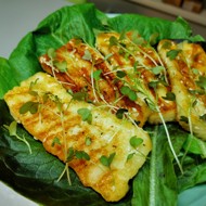 Сыр халуми по-гречески